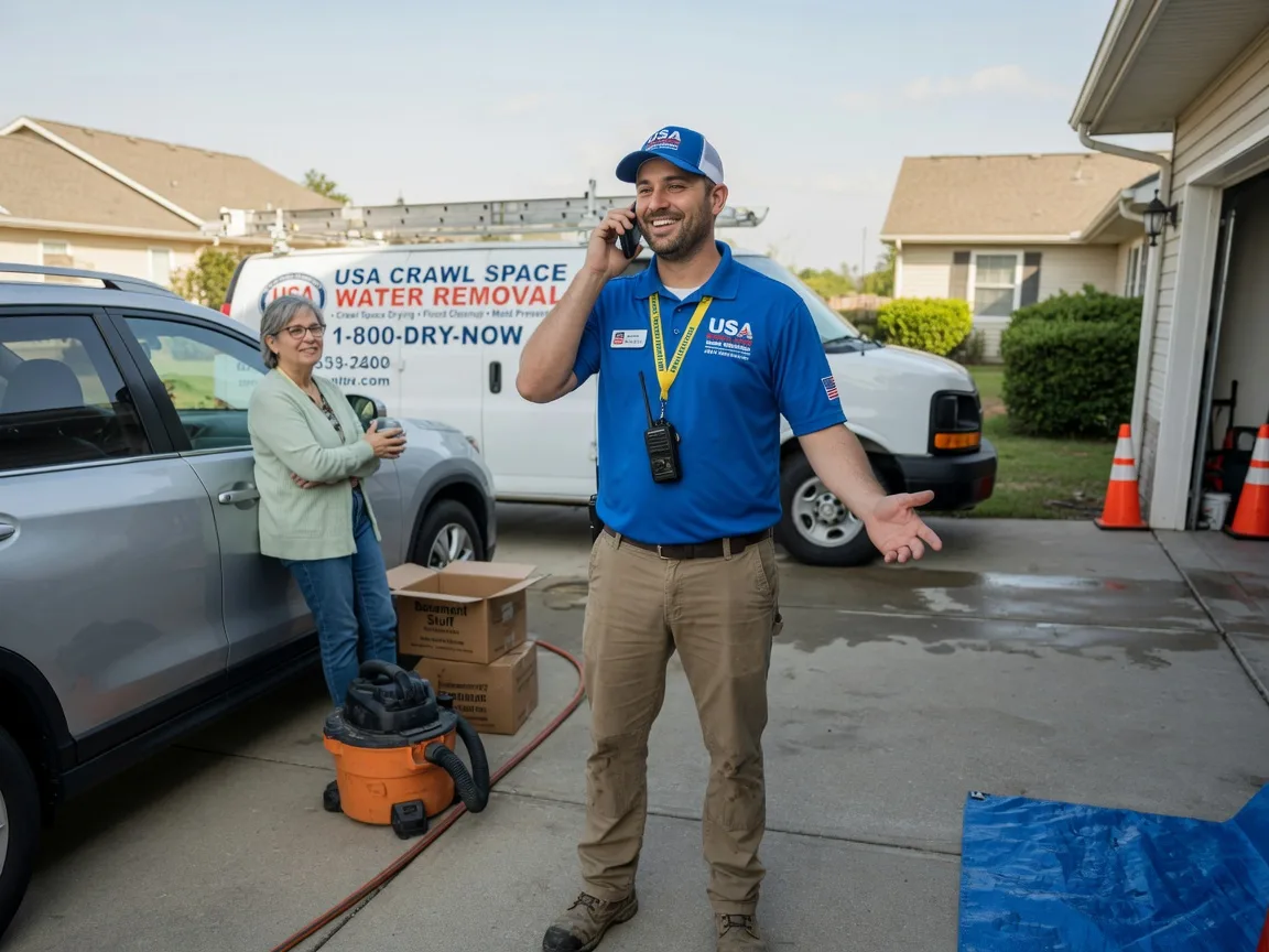 Crawl Space Water Removal Buckingham, IA FAQs